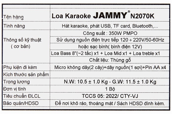 loa-karaoke-xach-tay-jammy-n2070k-moi-12-700x467-1 Loa karaoke xách tay Jammy N2070K 350W