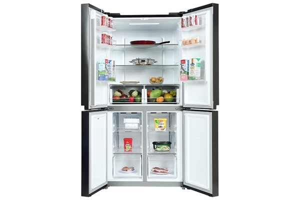 samsung-rf48a4000b4-sv-3-700x467-1 Tủ lạnh Samsung Inverter 488 lít Multi Door RF48A4000B4/SV