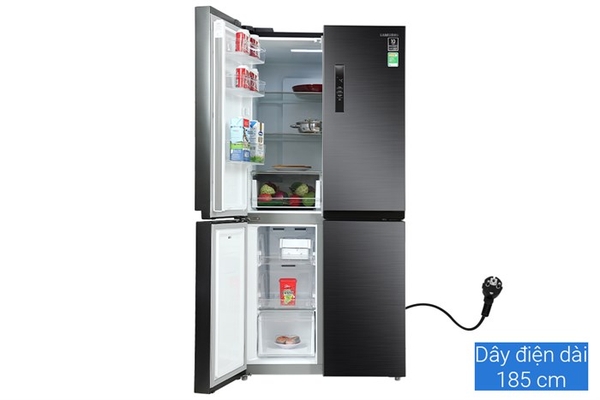 samsung-rf48a4000b4-sv-5-700x467-1 Tủ lạnh Samsung Inverter 488 lít Multi Door RF48A4000B4/SV